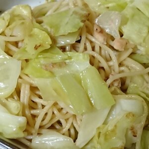 手早く、簡単！ツナとキャベツの和風パスタ